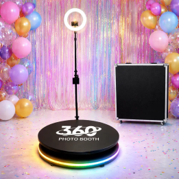 Plataforma de vídeo 360 de 80 cm para eventos