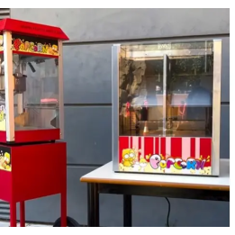 Calentador de palomitas para mantenerlas crujientes en eventos