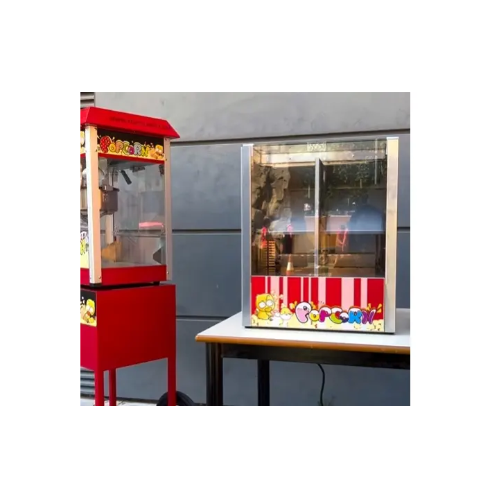 Calentador de palomitas para mantenerlas crujientes en eventos