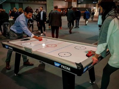 Alquiler de air hockey en Barcelona - Xuxisland