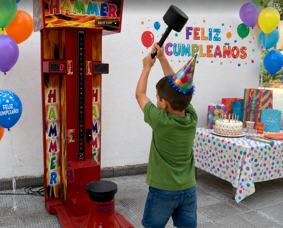 Alquiler martillo de fuerza