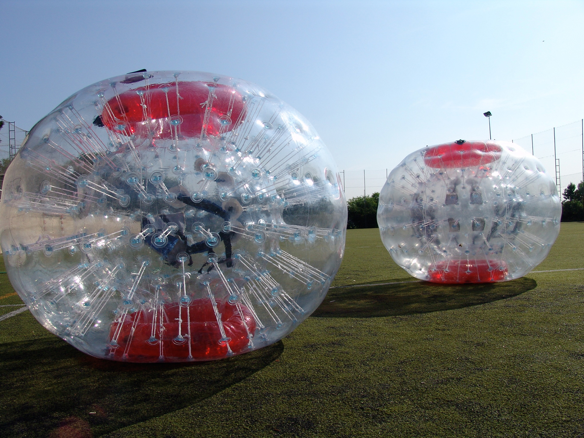 Zorball, esfera hinchable con arnés