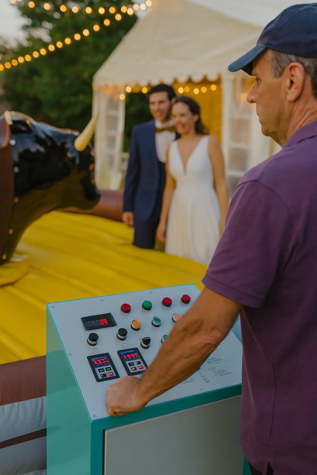 Toro mecanico para bodas