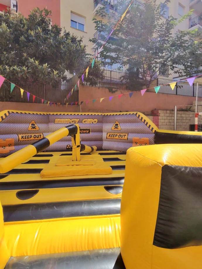Alquiler barredora mecánica para fiestas
