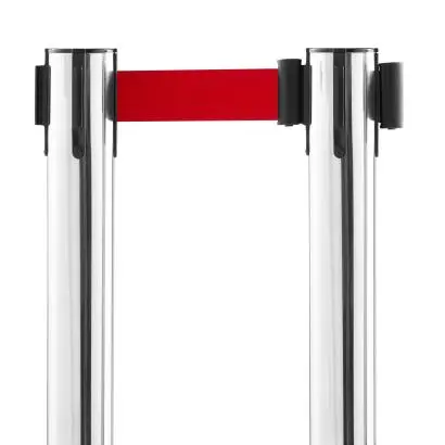 [VENT_PALOS_CROMADOS] PACK 2 x POSTE DE SEPARACIÓN 5 M CROMADOS 